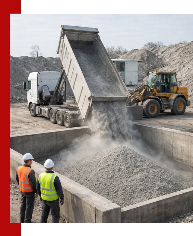 Доставка цемента навалом в Солнечногорске крупными партиями