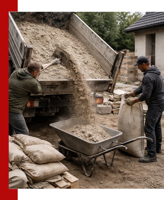 Качественная сухая смесь для кладки с доставкой в Солнечногорске