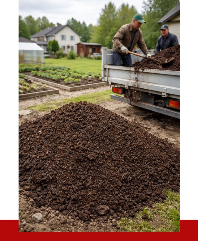 Плодородный грунт в Солнечногорске с доставкой от 4371 р. | ПРОНЕРУДСлн
