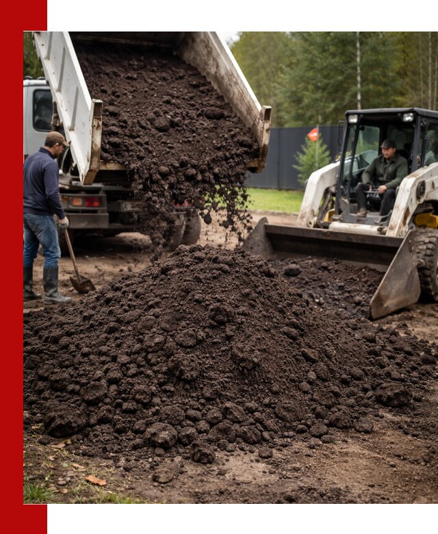 Плодородный грунт с доставкой в Солнечногорске для садов и огородов