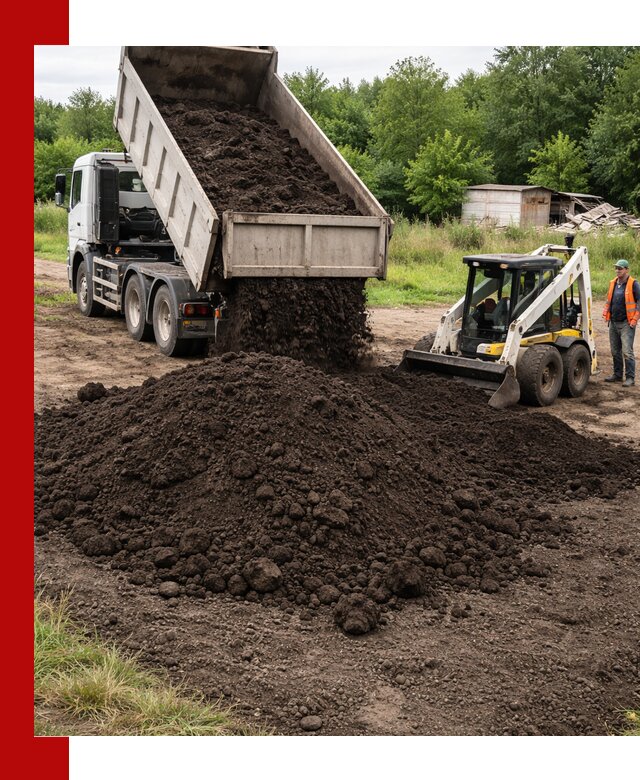 Поставка плодородной земли с доставкой самосвалом в Солнечногорске