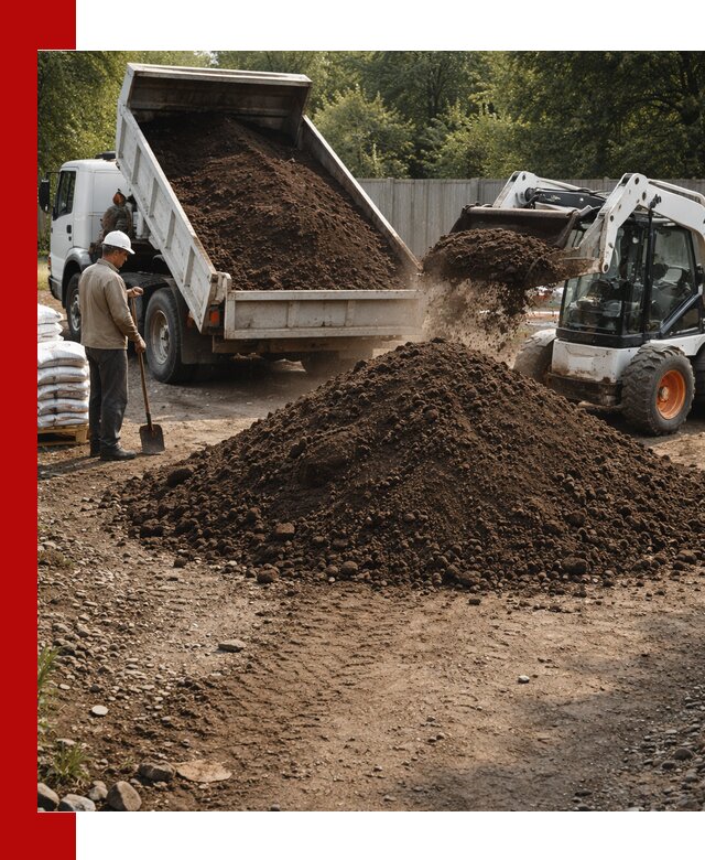 Доставка растительного грунта в Солнечногорске от производителя оптом и в розницу