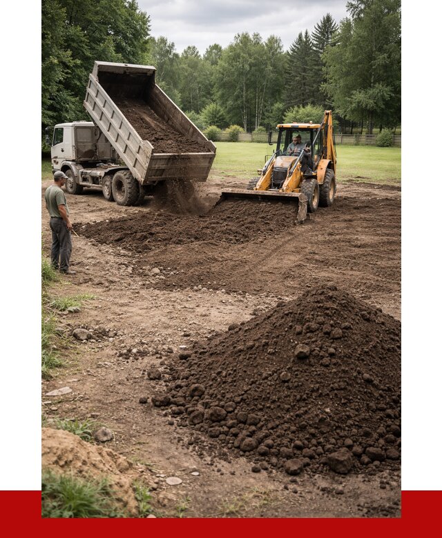 Грунт для выравнивания участка в Солнечногорске от 1249 р. | ПРОНЕРУДСлн