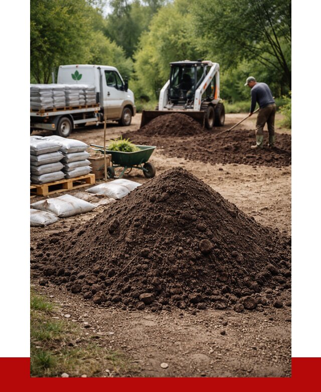 Грунт для озеленения с доставкой в Солнечногорске от 1873 р. | ПРОНЕРУДСлн