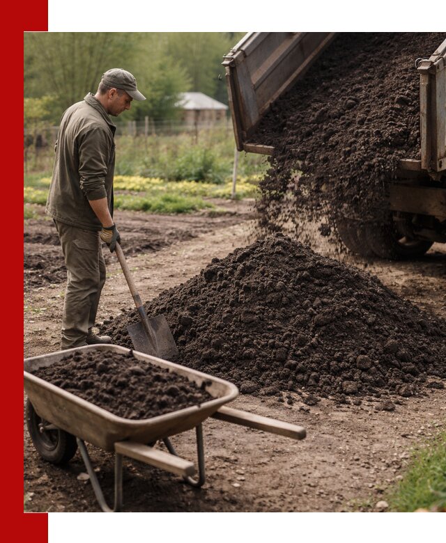 Доставка качественной земли для огорода в Солнечногорске