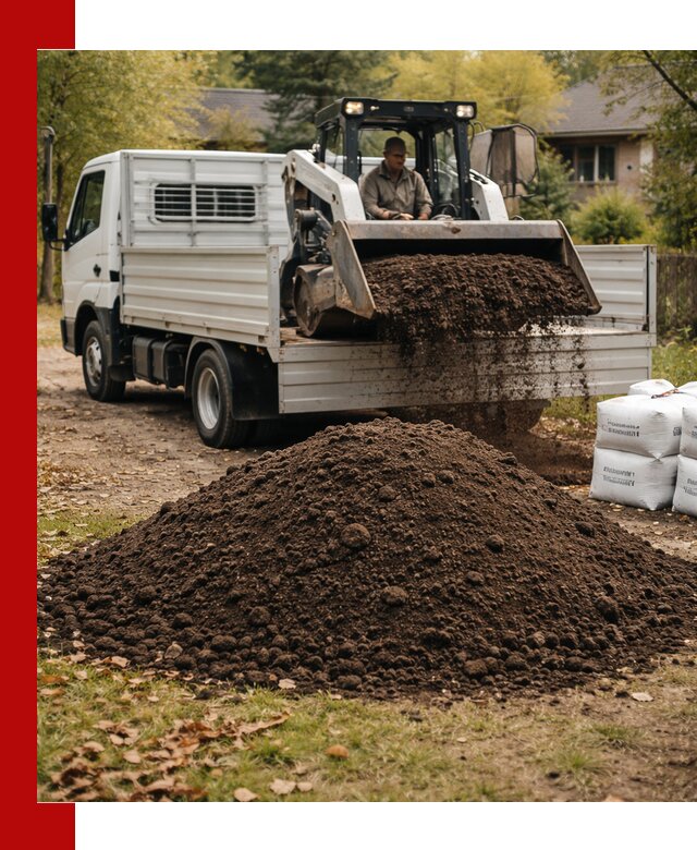 Доставка садовой земли в больших объёмах в Солнечногорске