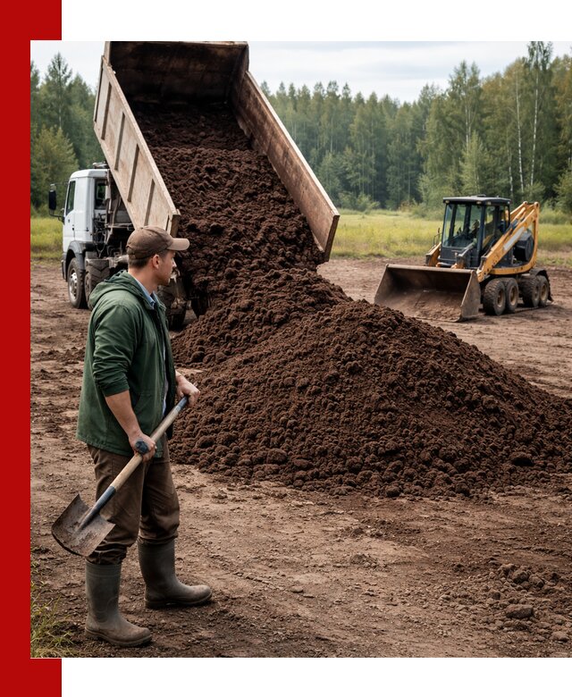 Купить верховой торф с доставкой в Солнечногорске для садоводства и растений