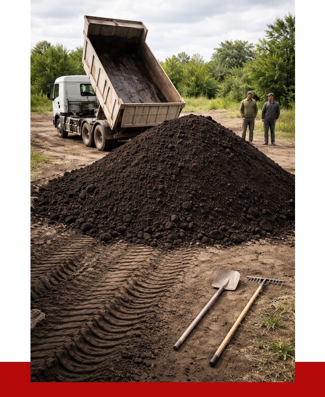 Купить чернозем навалом в Солнечногорске от 1249 р. за куб | ПРОНЕРУДСлн
