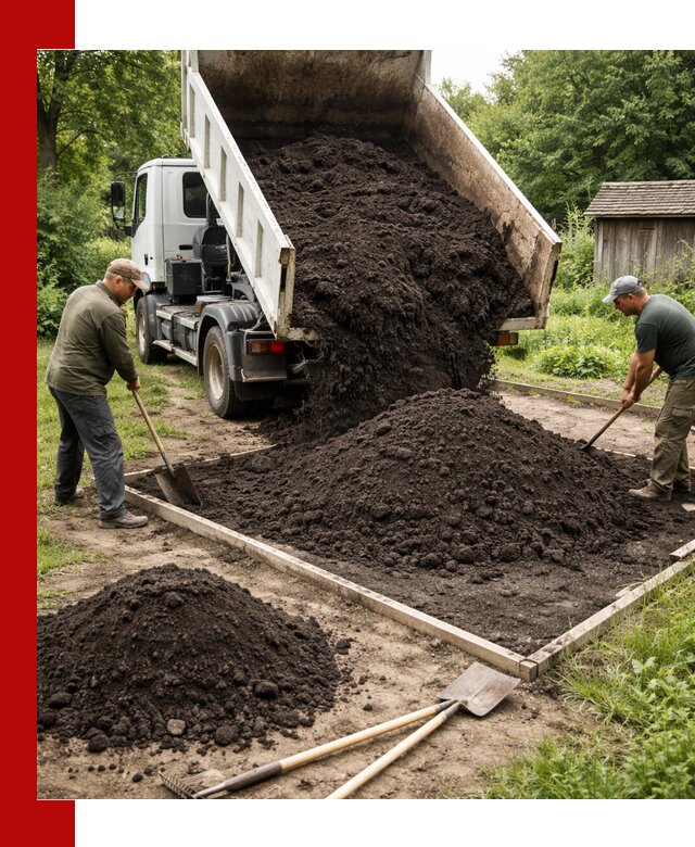 Купить чистый чернозем для огорода с доставкой в Солнечногорске