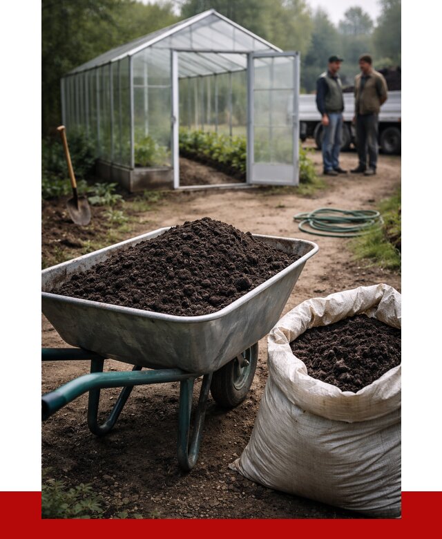 Чернозем для теплицы в Солнечногорске с доставкой от 1561 р. | ПРОНЕРУДСлн
