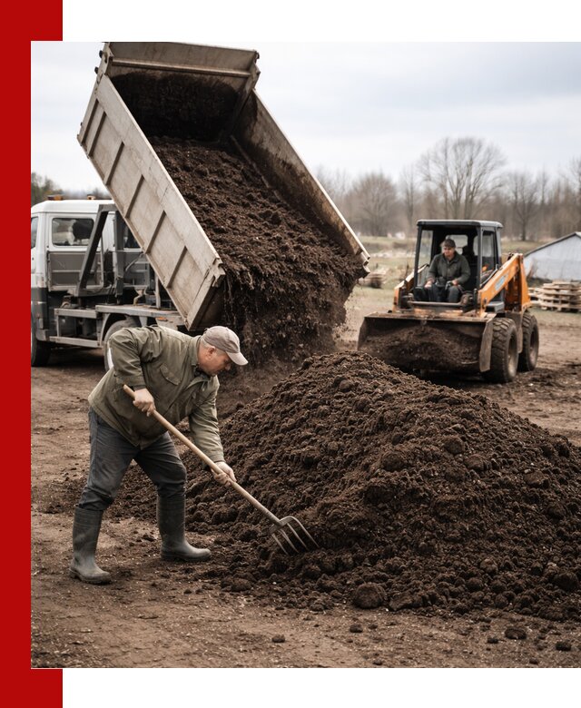 Доставка и продажа перегноя в Солнечногорске быстро и дешево