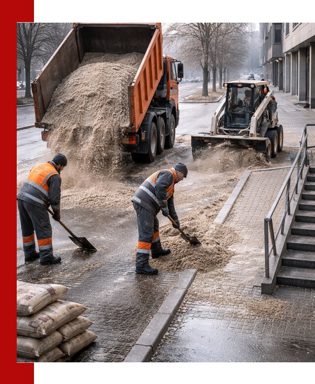 Поставка противогололедных материалов в Солнечногорске