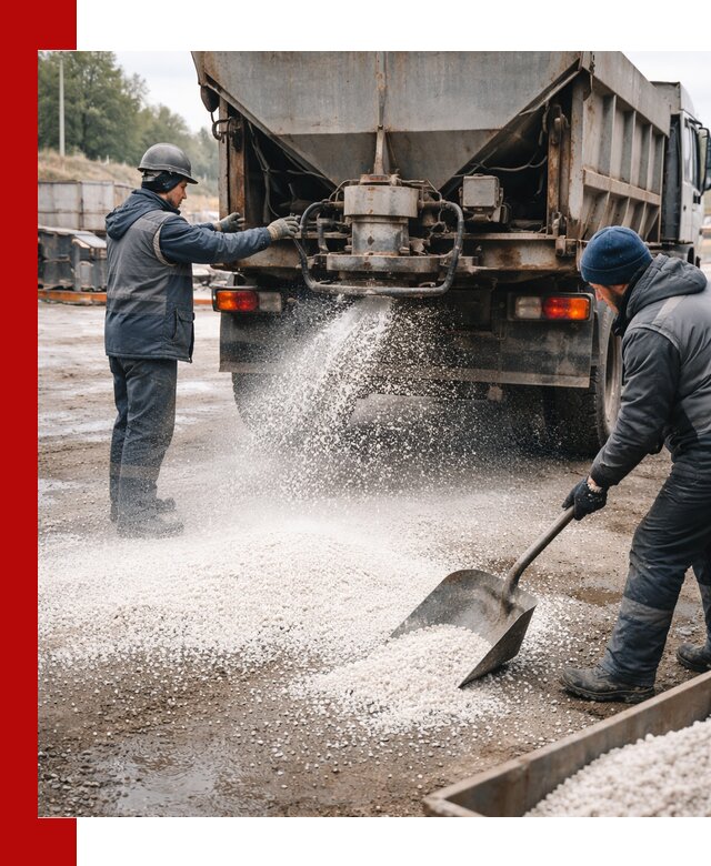 Доставка и продажа хлористого кальция в Солнечногорске