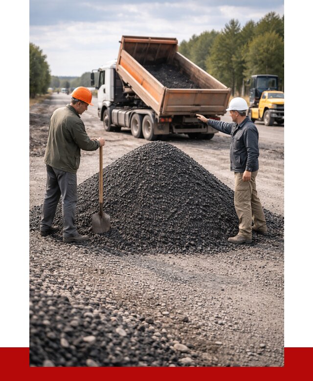 Купить асфальтовую крошку для дорог в Солнечногорске от 4371 р. | ПРОНЕРУДСлн