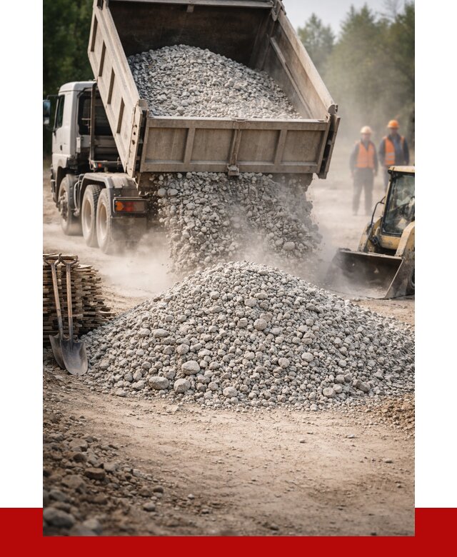 Купить дробленый бетон в Солнечногорске от 1769 р./куб | ПРОНЕРУДСлн