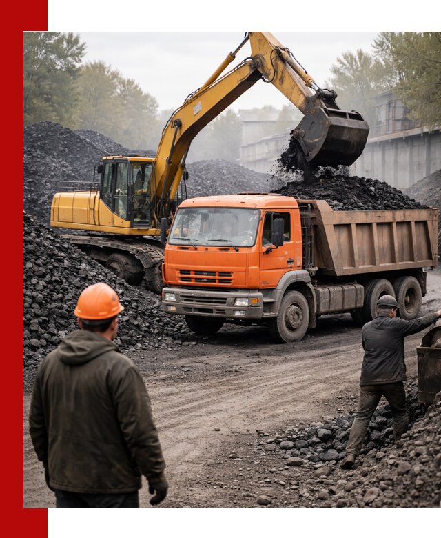 Доставка угля автотранспортом в Солнечногорске быстро и выгодно