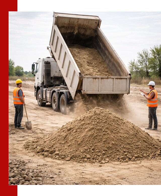 Доставка самосвалом 15 кубов в Солнечногорске за город и по городу