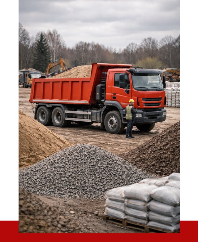 Доставка самосвалом 25 кубов в Солнечногорске от 7806 р. | ПРОНЕРУДСлн