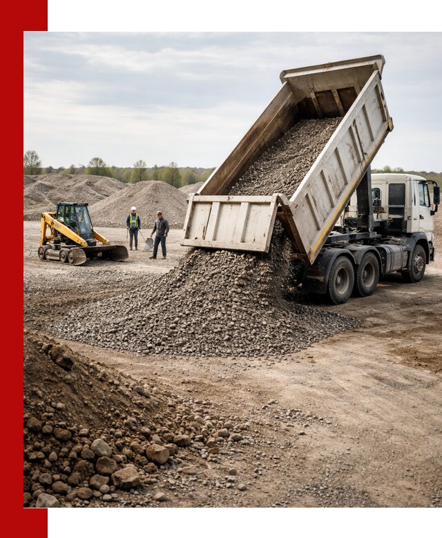 Доставка самосвалом 25 м³ в Солнечногорске быстро и надежно