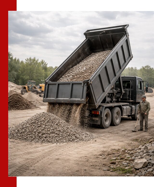 Доставка самосвалом 30 м3 по выгодным ценам в Солнечногорске