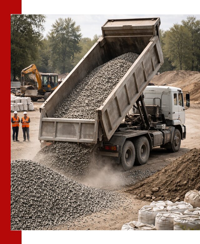 Аренда самосвала в Солнечногорске для доставки сыпучих и нерудных материалов