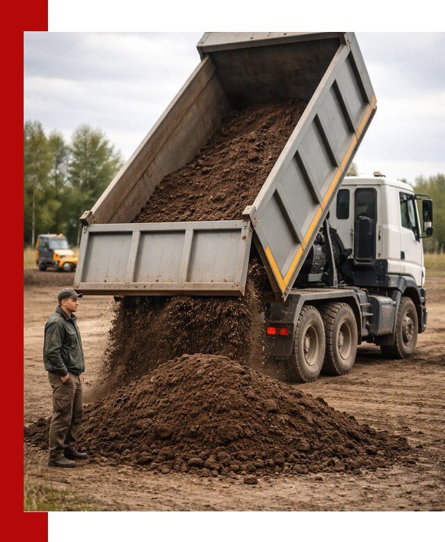 Аренда самосвала с водителем в Солнечногорске для сыпучих грузов и навоза
