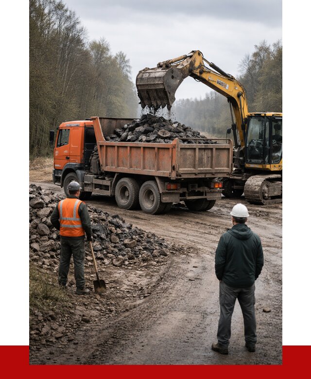 Вывоз асфальта в Солнечногорске от 4684 р. самосвалом ПРОНЕРУДСлн