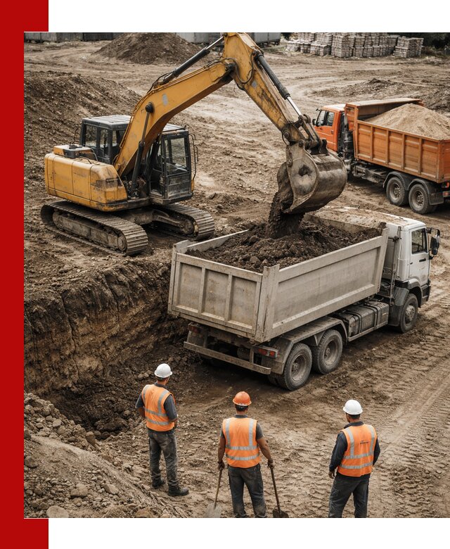 Разработка грунта для строительства и благоустройства в Солнечногорске