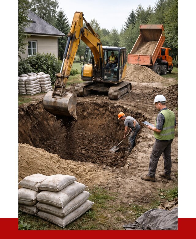Рытье котлована в Солнечногорске быстро от 4684 р. ПРОНЕРУДСлн