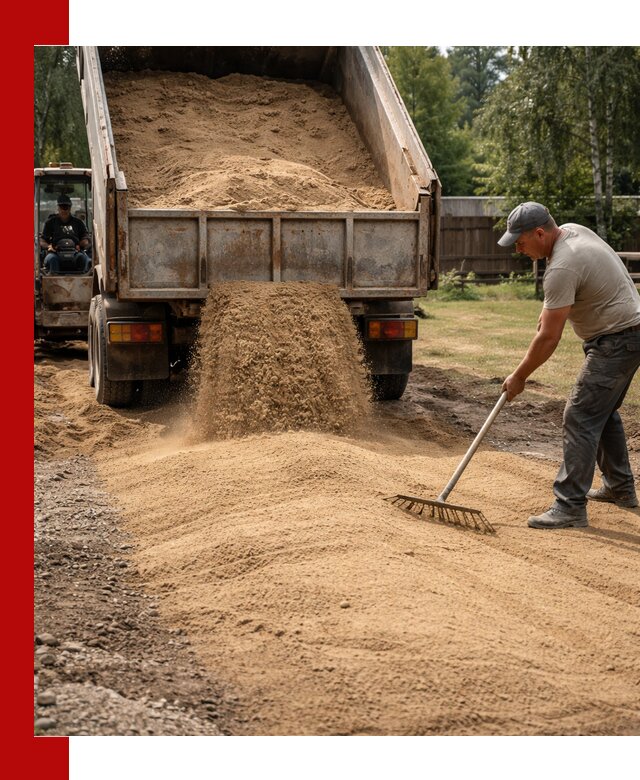 Отсыпка участка песком в Солнечногорске быстро и качественно