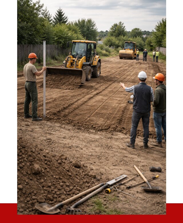 Планировка участка грунтом в Солнечногорске от 4684 р ПРОНЕРУДСлн